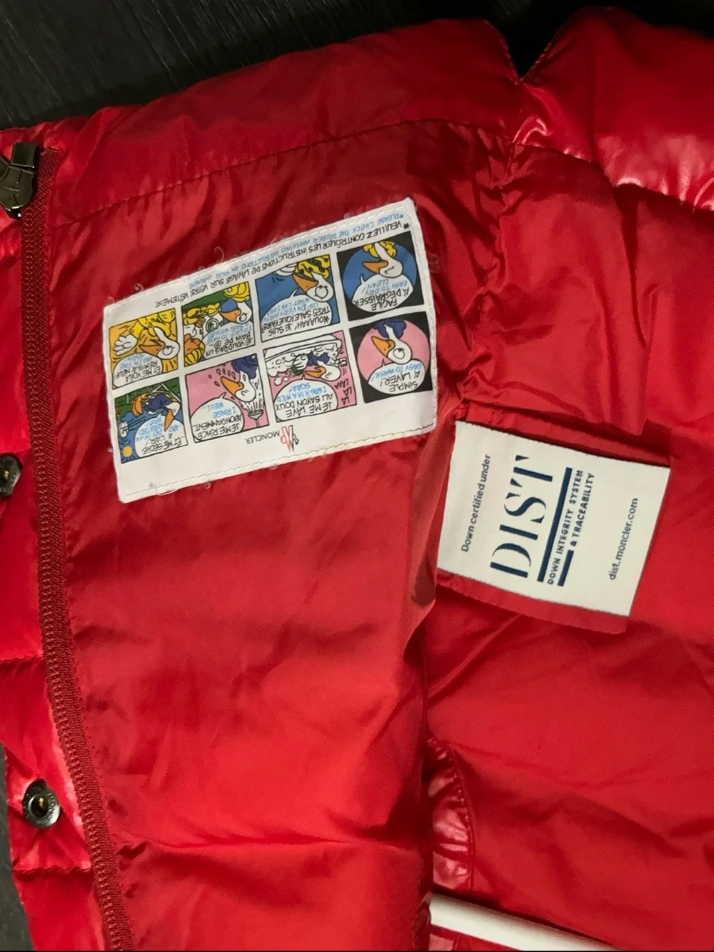 Moncler image shows